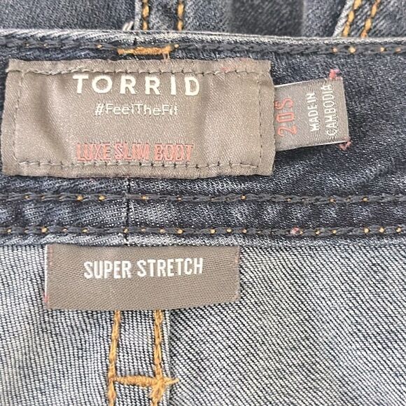 Torrid Lux Slim Bootcut Jeans Size 20S - Picture 12 of 15